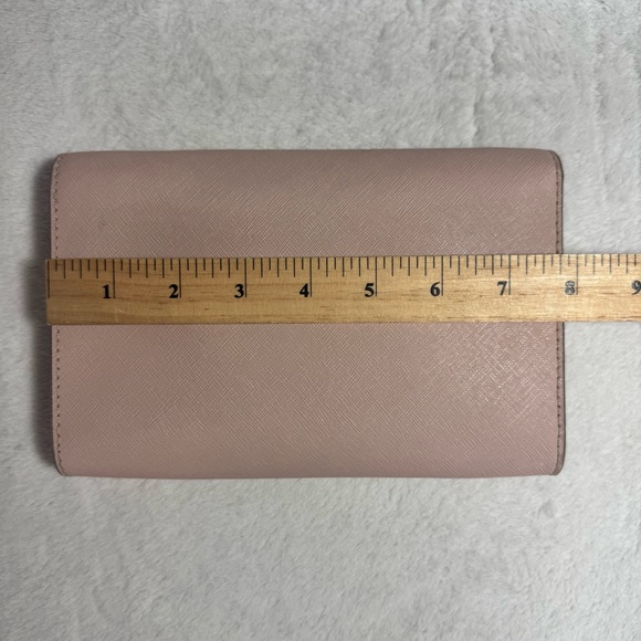 Michael Kors Blush Pink Crossbody Clutch Bag Purse - Picture 9 of 11